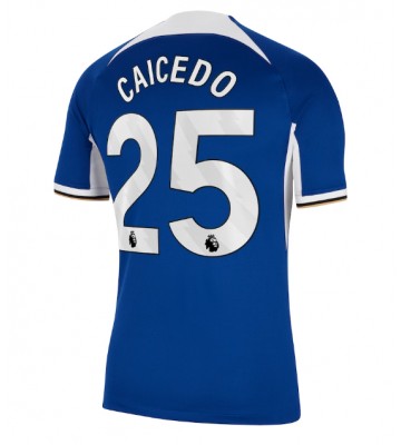 Chelsea Moises Caicedo #25 Hemmatröja 2023-24 Kortärmad